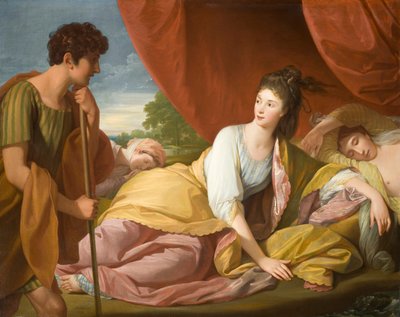 Cymon and Iphigenia by Benjamin West
